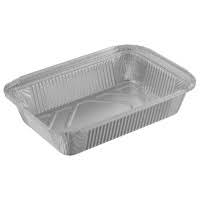 Форма алюминиевая, прямоугольная, G-край, верх 125 х 98 мм, дно 90 х 68 мм