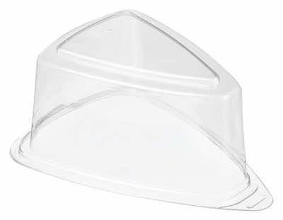 Крышка для кусочка торта треуг 129х95х67 прозрачная Т-2К Комус