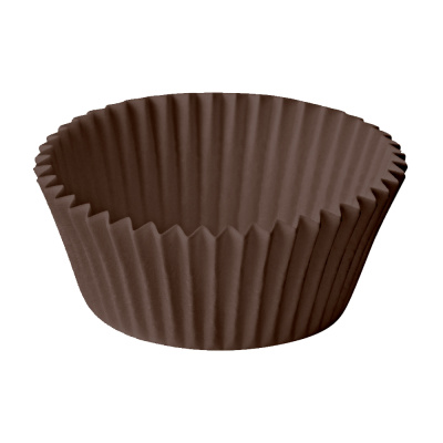 Тарталетка-пергам-кругл-80х25-коричневая-Гуслица