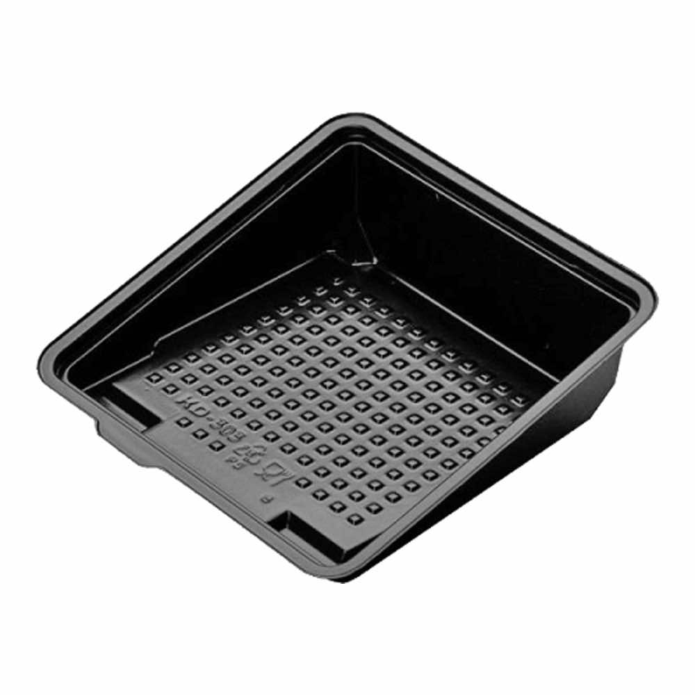 Контейнер для суши КД-303 дно витрина прямоуг 100 гр 116х114х15 черное