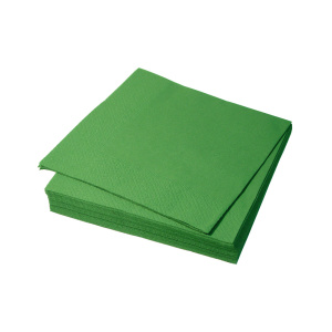 Салфетки 24х24 (400л) зеленые