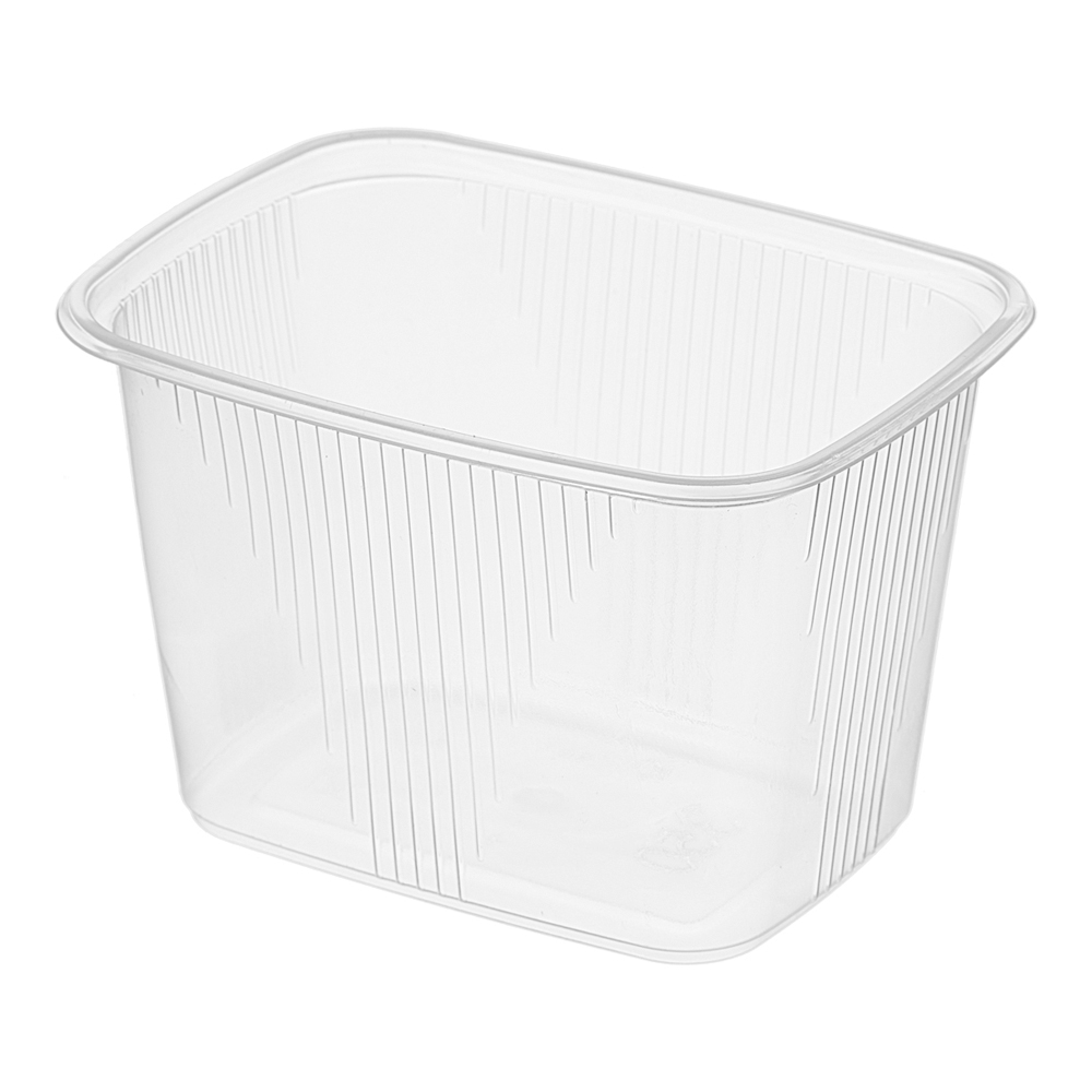 Контейнер ПП  350 мл 108х82х70 прямоуг прозрачный без крышки