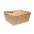 Контейнер бумажный FOLD BOX 900 мл КРАФТ OSQ